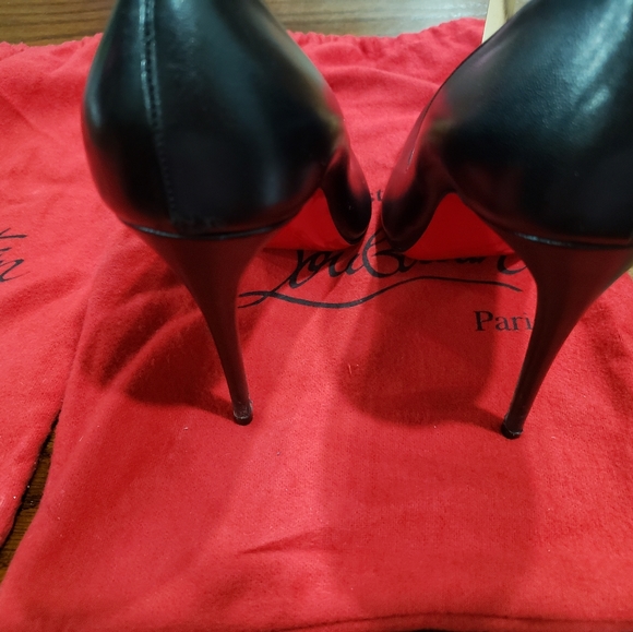 Christian Louboutin size EU 40 US 9.5 Black $350 - Picture 9 of 16